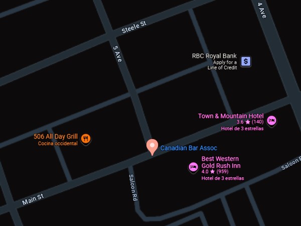 Canadian Bar Association – Yukon Branch 